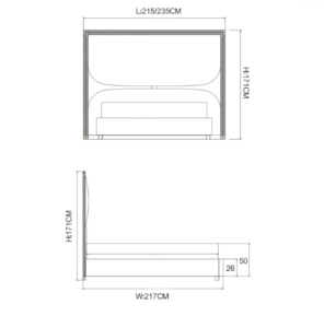 Rugiano Boheme Bed