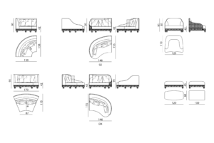 Visionnaire Chatam Curve Sofa