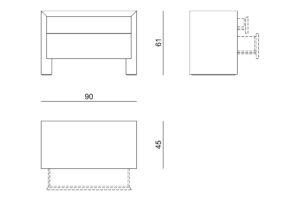 Visionnaire Dante Cabinet