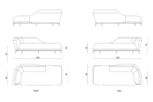 Vsionnaire Deimos Chaise Longue