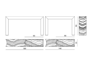 Visionnaire Ekos Table