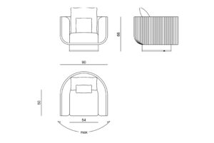 Visionnaire Foster Armchair