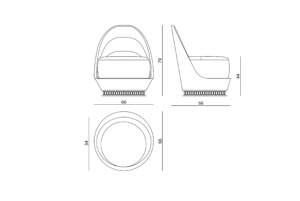 Visionnaire Grimilde Armchair