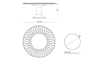 Visionnaire Raidho Table