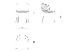 Visionnaire Sybilla Chair