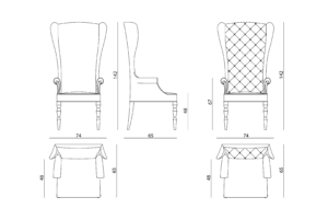 Visionnaire Siegfrid Dining Chair