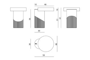 Visionnaire Stinger Table