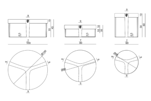 Viisonnaire Tanguy Table