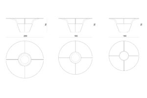 Visionnaire Wing Table