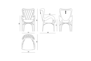 Visionnaire Bovery Chair