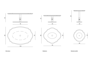 Visionnaire Chantilly Table