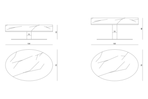 Visionnaire Hansel Table