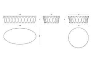 Visionnaire Oberto Table