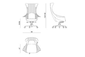 Visionnaire Planet Office Chair