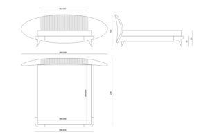 Visionnaire Princess Bed