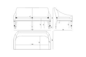 Visionnaire Priscilla Sofa