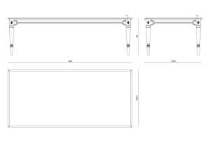 Visionnaire Windsor Table