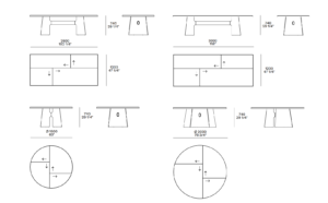 Polidorm Kensington Dining Table