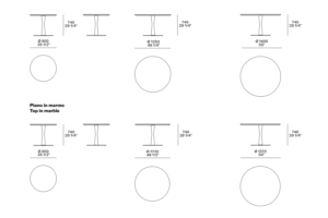 Poliform Flute Dining Table