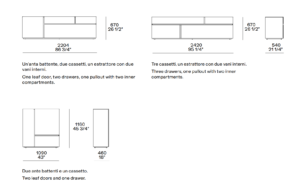 Poliform Free Cabinet