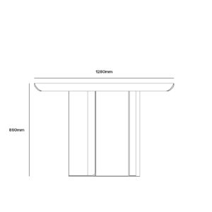 Karuidi AK-022F Console Table