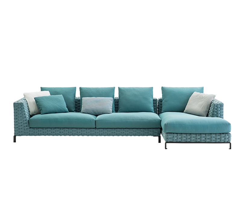 B&B Ital*a Ray Outdoor Fabric Sofa