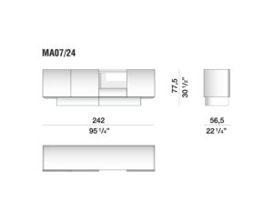 Molteni&C Archway Cabinet