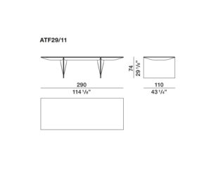 Molteni&C Ava Table Dining Table