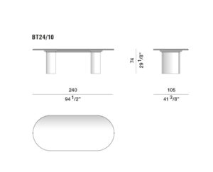 Molteni&C Blevio Dining Table