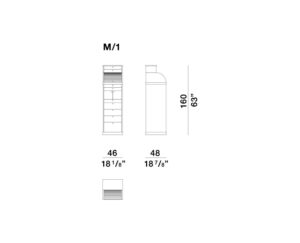 Molteni&C Carteggio Cabinet