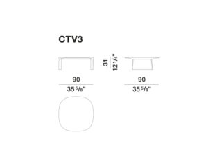 Molteni&C Cleo Coffee Table