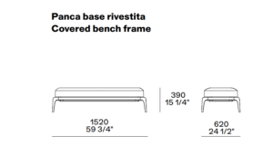 Poliform Park Bench