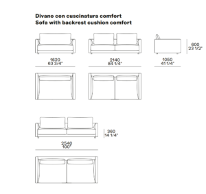 Poliform Bristol Sofa