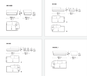 B&B Italia Noonu Sofa