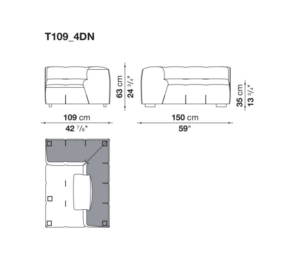 B&B Italia Tufty-Too Sofa