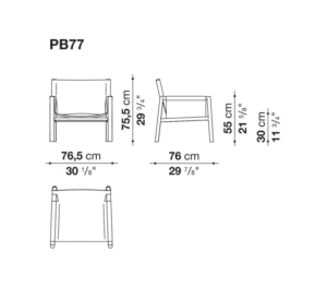 B&B Italia Pablo Armchair