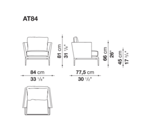 B&B Italia B&B Atoll Armchair