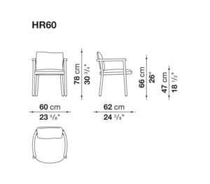 B&B Italia Heri O' Dining Chair