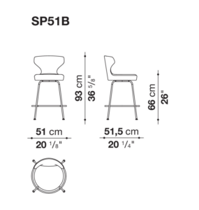 B&B Italia Papilio Dining Chair