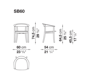 B&B Italia Belle Dining Chair