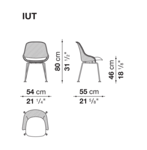 B&B Italia Iuta Dining Chair