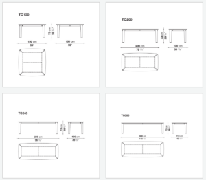 B&B Italia Oskar Dining Table