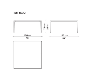 B&B Italia Mirto Indoor Dining Table