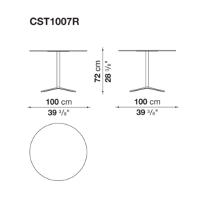 B&B Italia Cosmos Dining Table