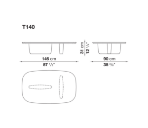 B&B Italia Tobi-Ishi Coffee Table