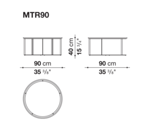 B&B Italia Mera Coffee Table