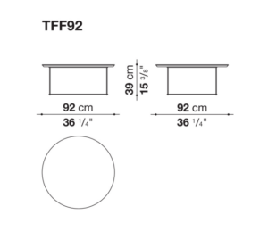 B&B Italia Fat-Fat Coffee Table