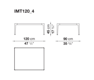 B&B Italia Mirto Indoor Coffee Table