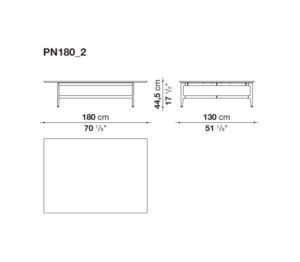 B&B Italia Pianura Coffee Table