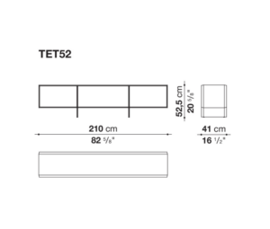 B&B Italia Tetrami Cabinet